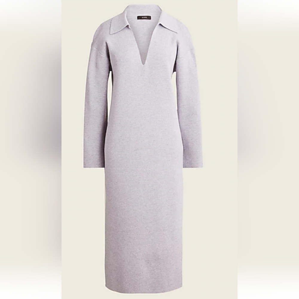 Collared Sweater-Dress - Picture 4 of 10